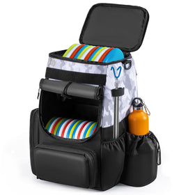 uniHimal disc bag with 26-plus capacity ideal for tournament play