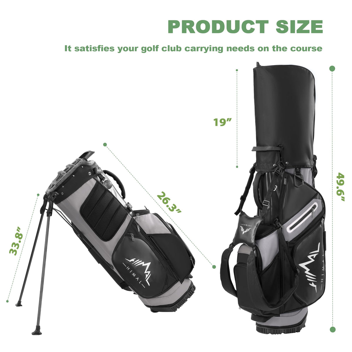 unihimal golf bag insulated cooler pocket keeps drinks cool