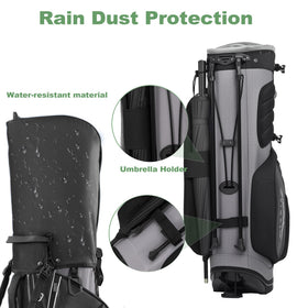 unihimal golf bag magnetic pocket secures valuables on the course