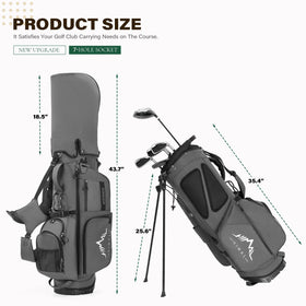 uniHimal bag with multiple pockets for gear, valuables, and snacks.