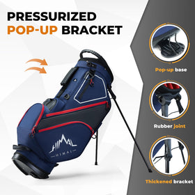 uniHimal bag pockets: cooler pocket and valuables pocket for essentials