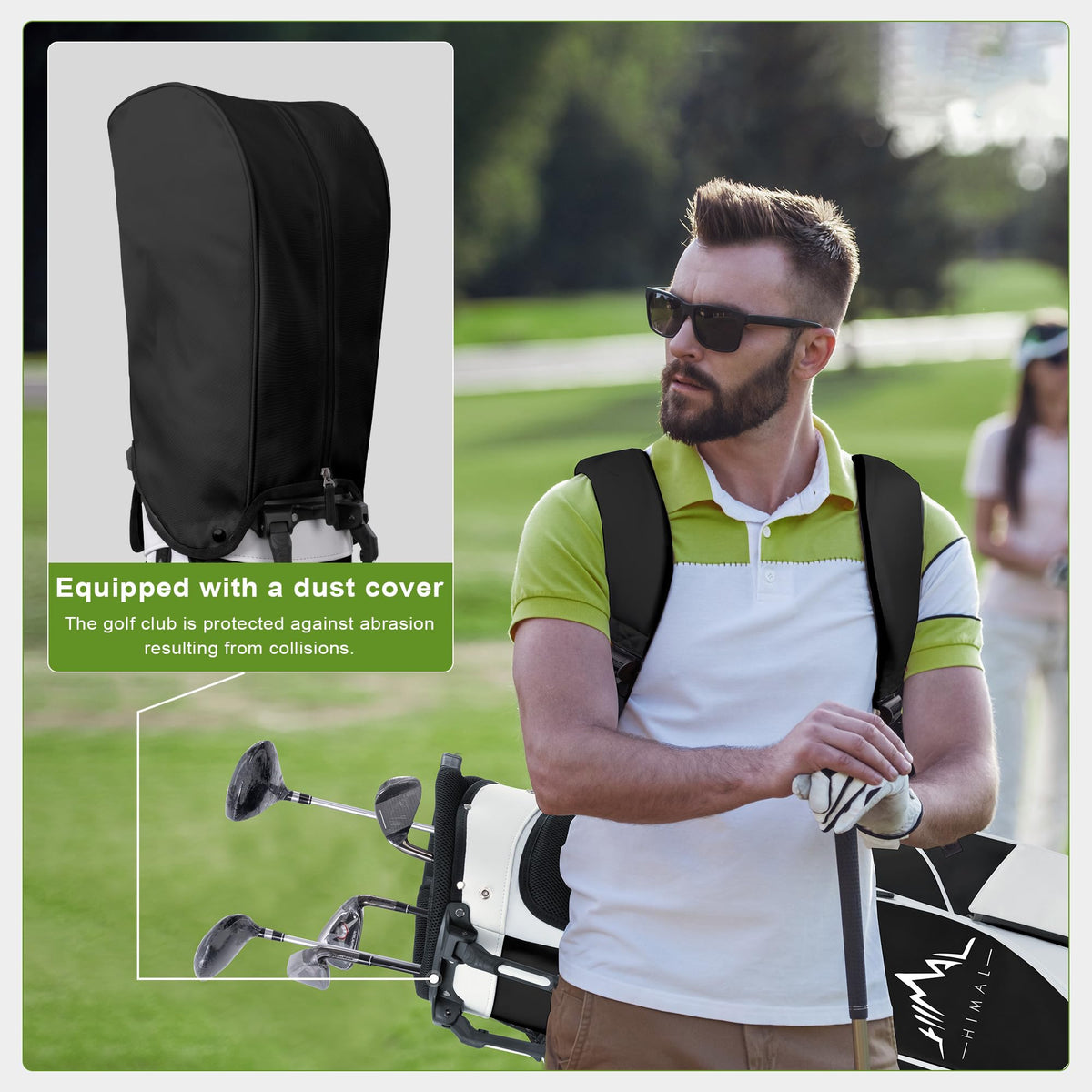 UniHimal plastic leg handle for easy bag transport