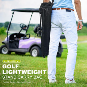 uniHimal Golf Lightweight Stand Bag carry strap and handle for flexible transport