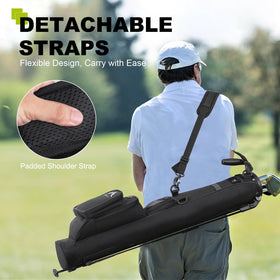 uniHimal Golf Lightweight Stand Bag multiple pockets store water and accessories