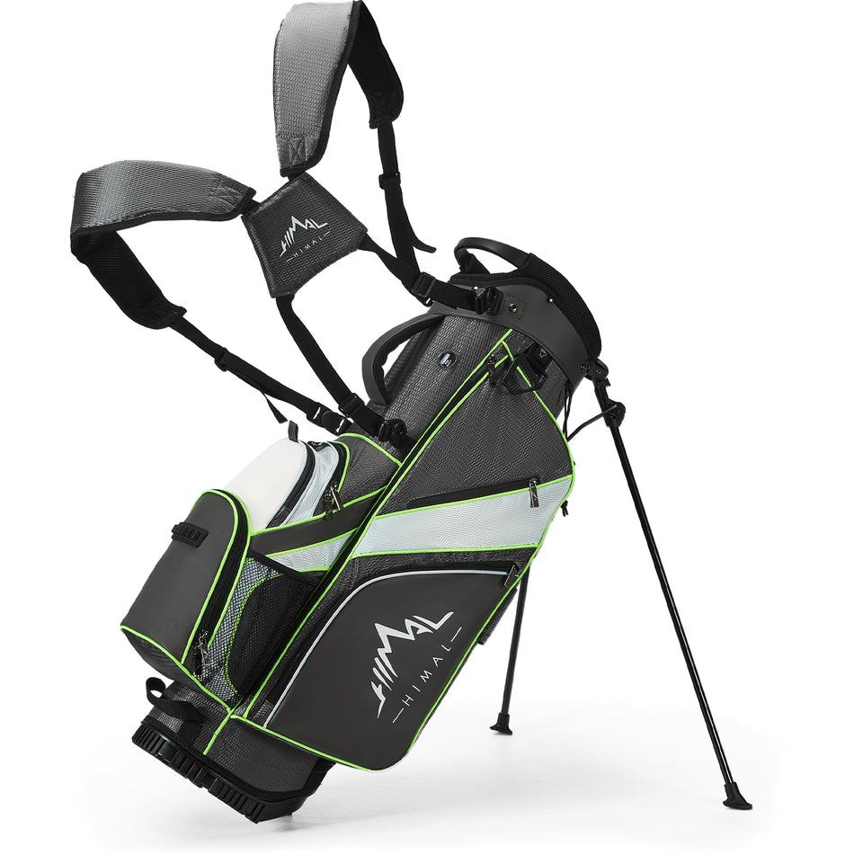 UNIHIMAL golf stand bag with 4-way top dividers for organized clubs and scratch protection