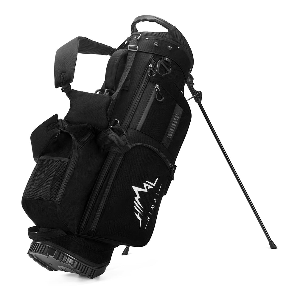 uniHimal golf stand bag with 7-way top dividers for organized clubs