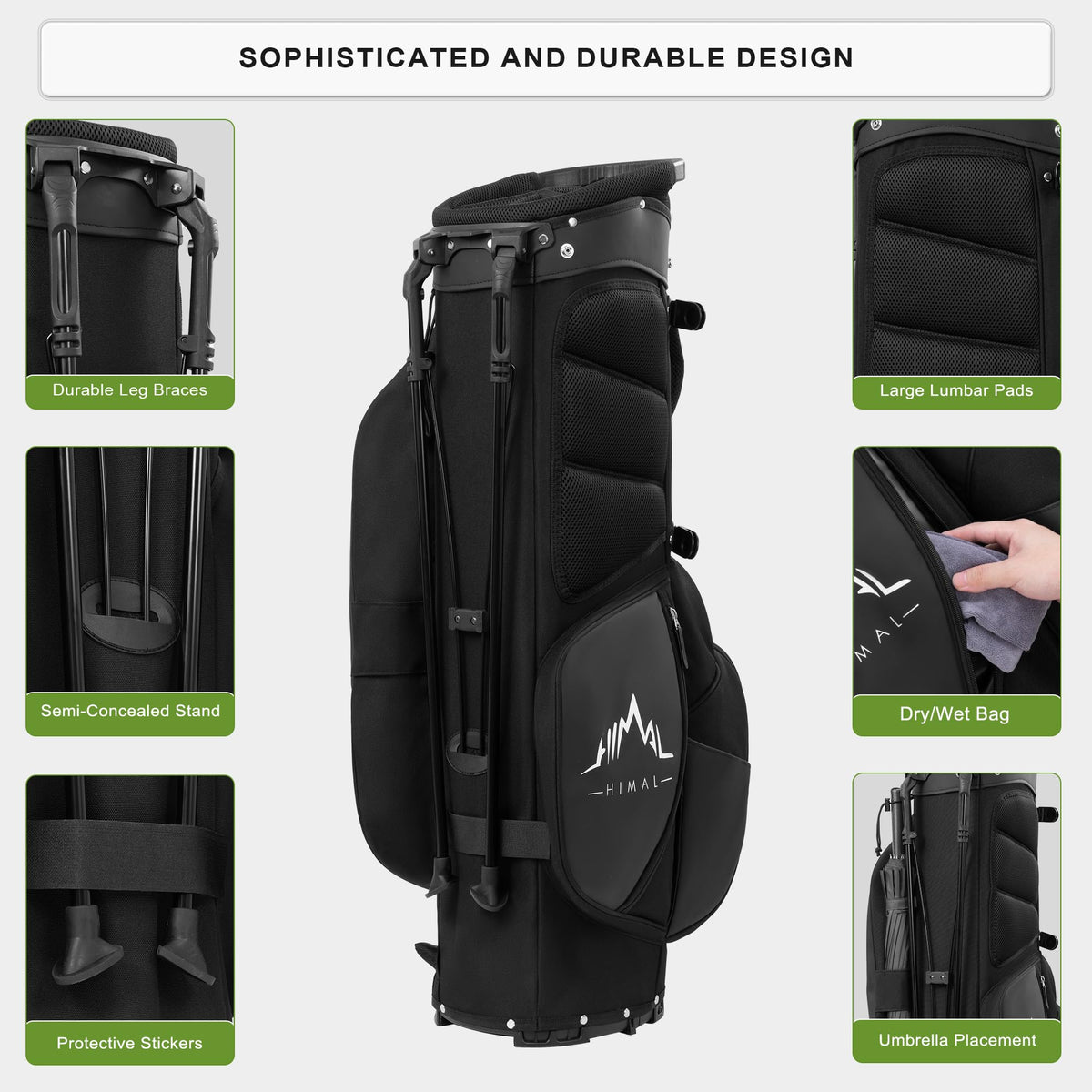 UniHimal folding base enables fast setup and light transport between shots