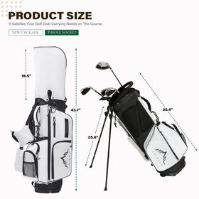uniHimal stand bag with multiple pockets for easy storage