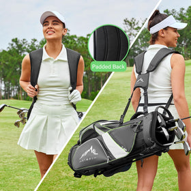 UNIHIMAL golf stand bag umbrella holder for weather-ready play