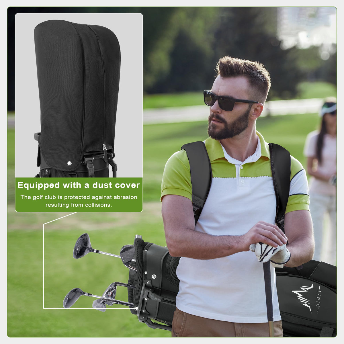 UniHimal adjustable dual straps distribute weight evenly for comfortable carrying