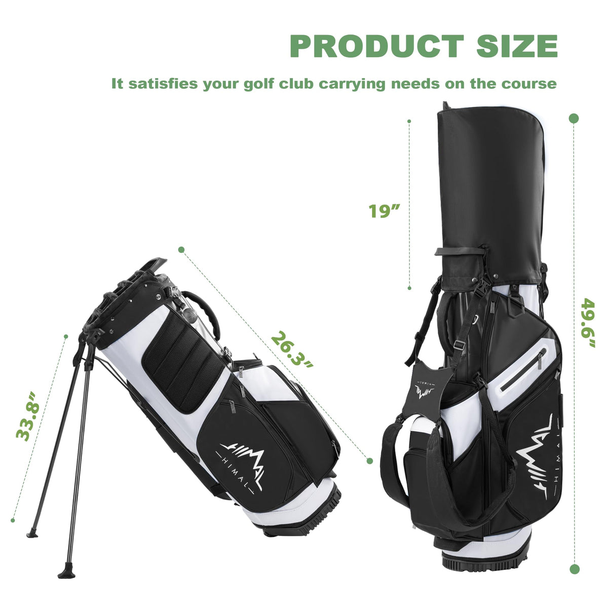 UniHimal insulated-cooler-pocket preserves drinks and snacks between holes.