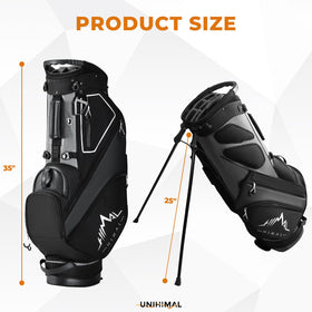 uniHimal lightweight stand bag side view highlighting portability and easy carry