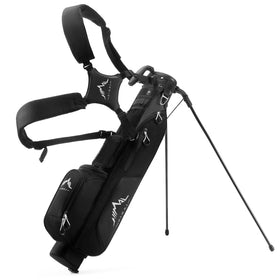uniHimal Par 3 golf stand bag with retractable legs for quick setup.