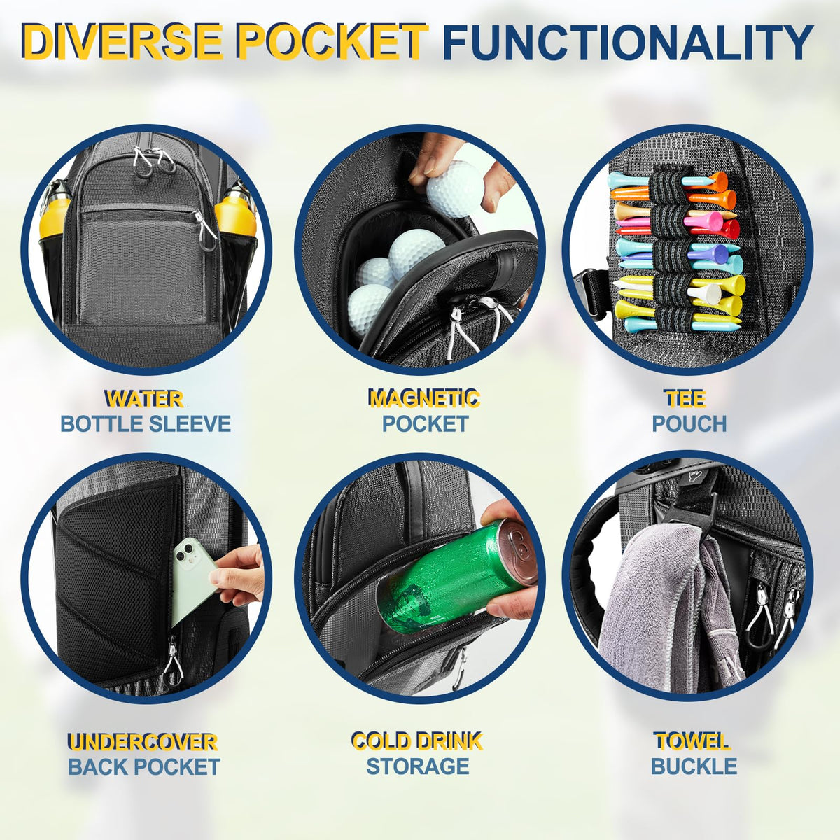 uniHimal Rain Cover and Umbrella Holder protect gear in wet conditions