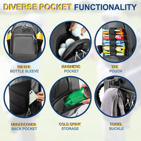 uniHimal Rain Cover and Umbrella Holder protect gear in wet conditions