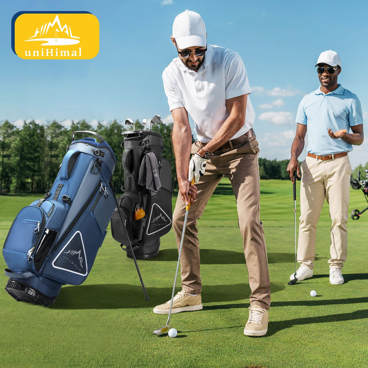 uniHimal retractable legs enable quick setup on uneven ground.