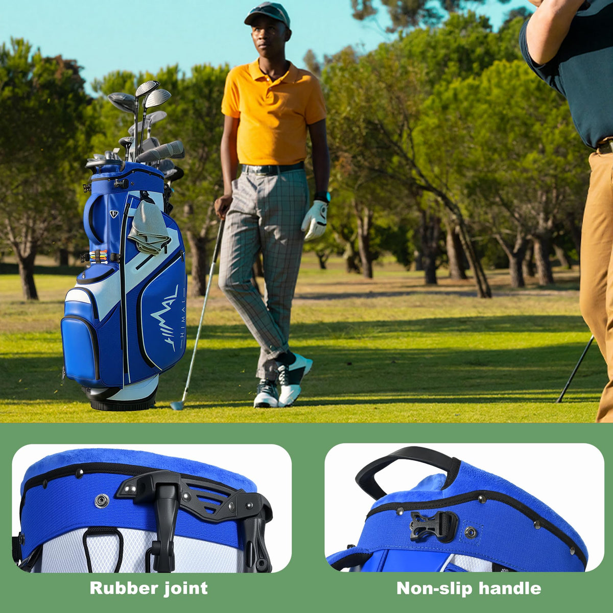 uniHimal stabilizing kickstand provides quick, stable stance.
