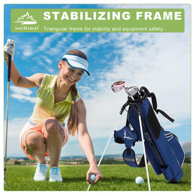 uniHimal Sunday Golf Bag quick-grab handle for fast transitions