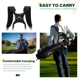 uniHimal 2-way divider keeps clubs organized and protected.