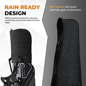 uniHimal umbrella holder and towel ring add weather-ready convenience