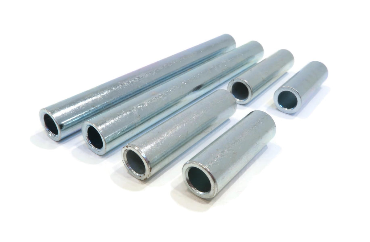United Metro Golf Cart arm bushing kit components arranged for inspection