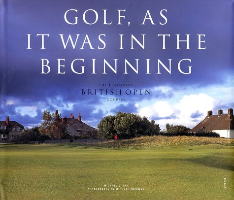 Universe Publishing Golf As It Was in the Beginning cover; invites golf history fans.