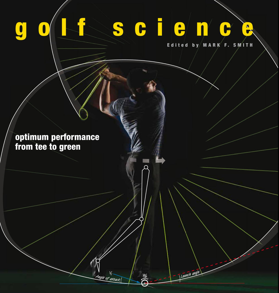 University of Chicago Press Golf Science cover highlighting insights for on-course performance.