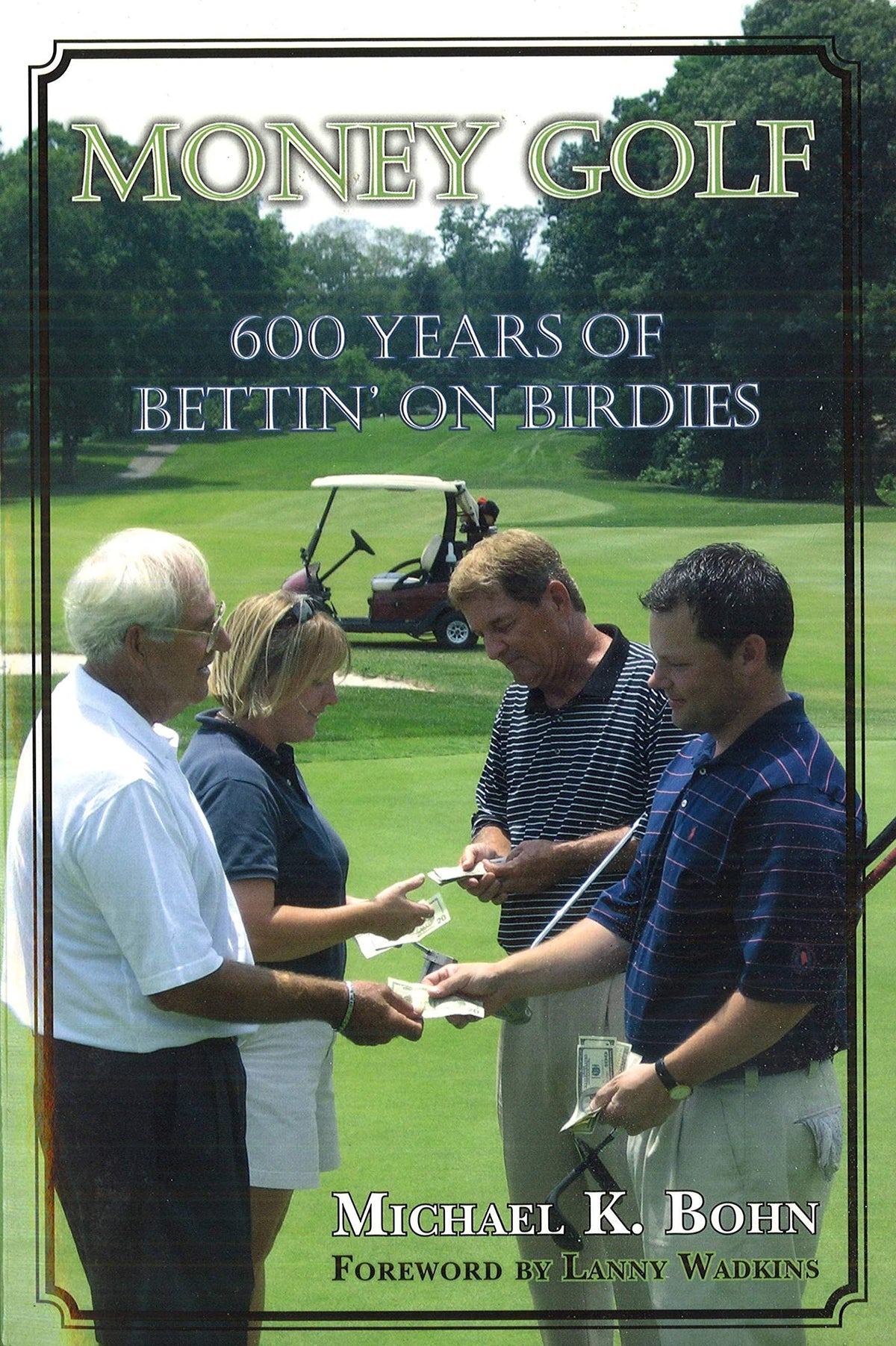 Money Golf book cover from University of Nebraska Press, illustrating golf betting history for history buffs and fans.