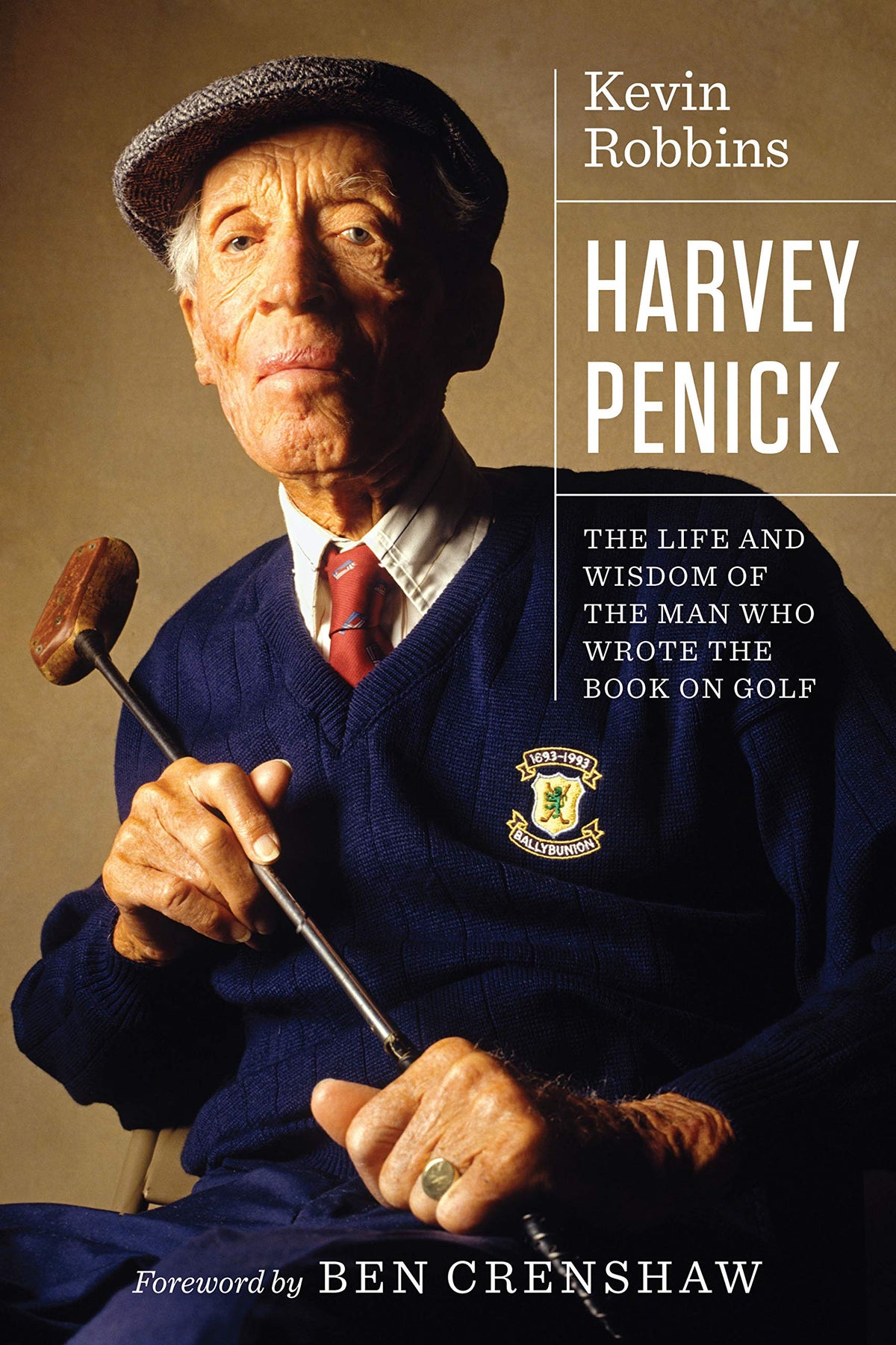 University of Texas Press Harvey Penick life and wisdom cover highlighting timeless golf insights.