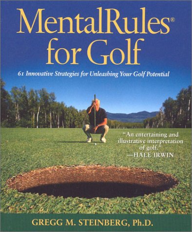 UNKNO MentalRules for Golf book cover showcasing 61 strategies to boost on-course focus