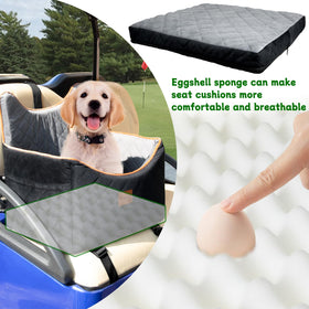 Urgown compatibility with EZGO, Club Car and Yamaha shown in cart photos.