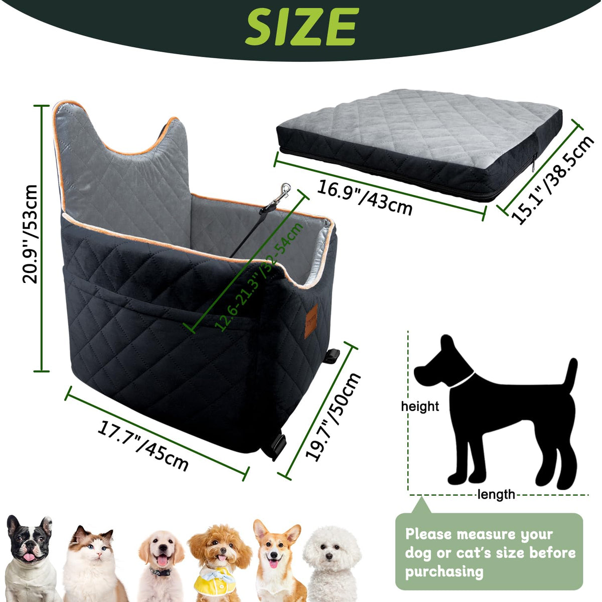 Urgown flippable seat bottom installation guide demonstrates quick, simple setup.