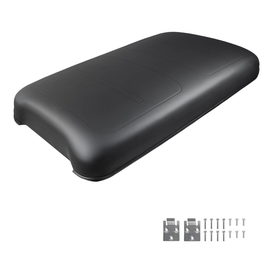 Urgown front seat bottom kit for EZGO TXT Medalist 1994-2013 in black, durable finish.