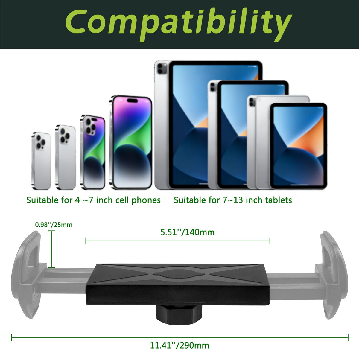 Urgown easy-installation design with quick guide for fast mounting.
