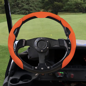 Urgown golf cart steering wheel cover fits 12.5-14 inch wheels for universal fit