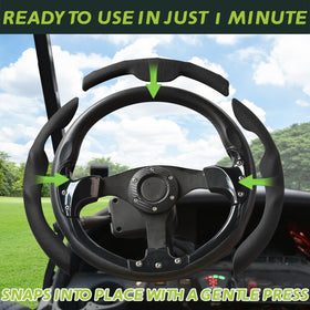 Urgown three-piece design enables quick, easy installation.