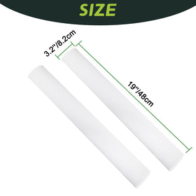 Urgown strap sleeve easy to install slides onto cart straps in seconds