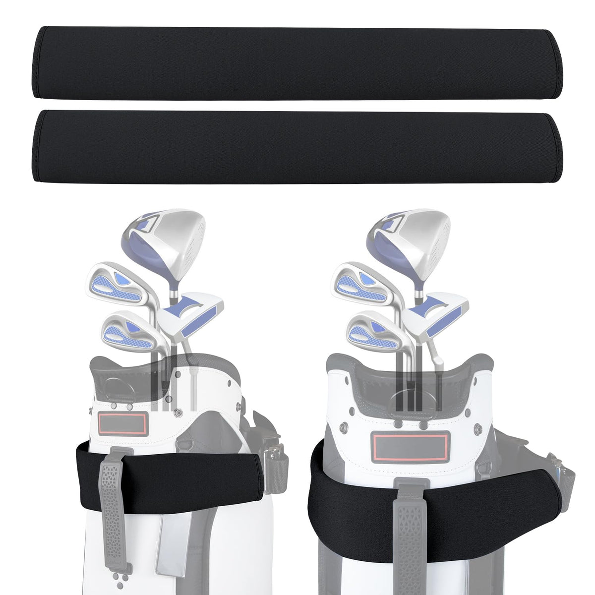 Urgown golf cart strap sleeve on bag protects from wear and dirt