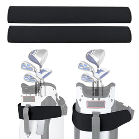 Urgown golf cart strap sleeve protecting a bag with neoprene shield for wear and dirt