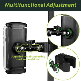 360° rotatable joint on Urgown holder for easy viewing angle