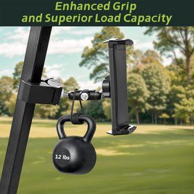 Upgraded metal joints offer stronger support for tablets on Urgown mount