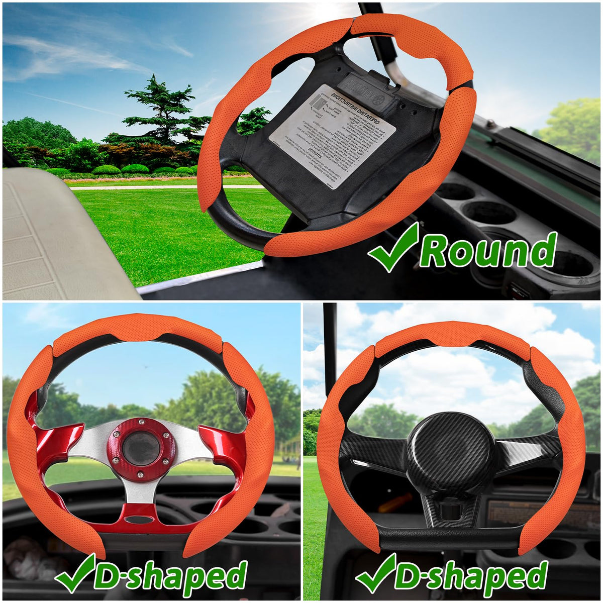 Urgown insulation keeps the wheel comfortable in heat