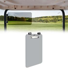 Urgown magnetic golf cart sun visor front mount blocks glare for clearer driving.