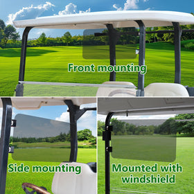 Urgown acrylic visor blocks UV rays while staying lightweight.