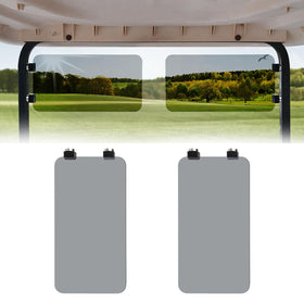 Urgown sun visor attached to front post reducing glare for clear driving