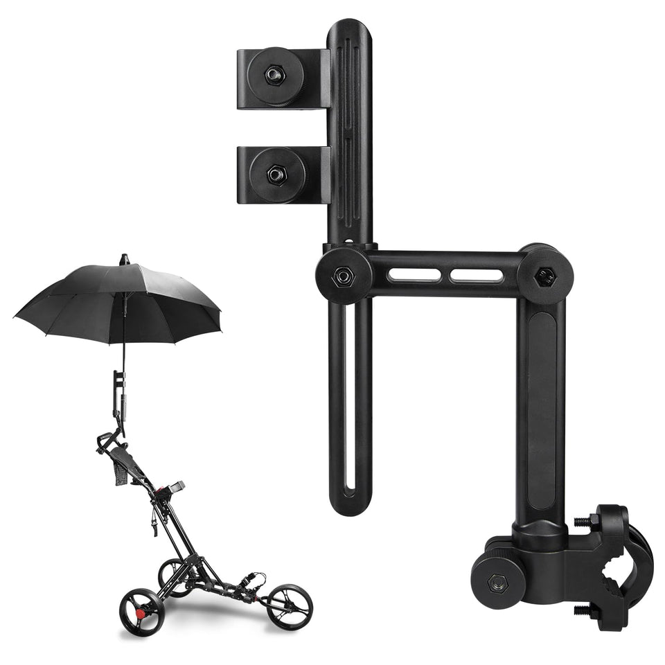 Urgown umbrella holder for golf push carts keeps your umbrella secure on the course