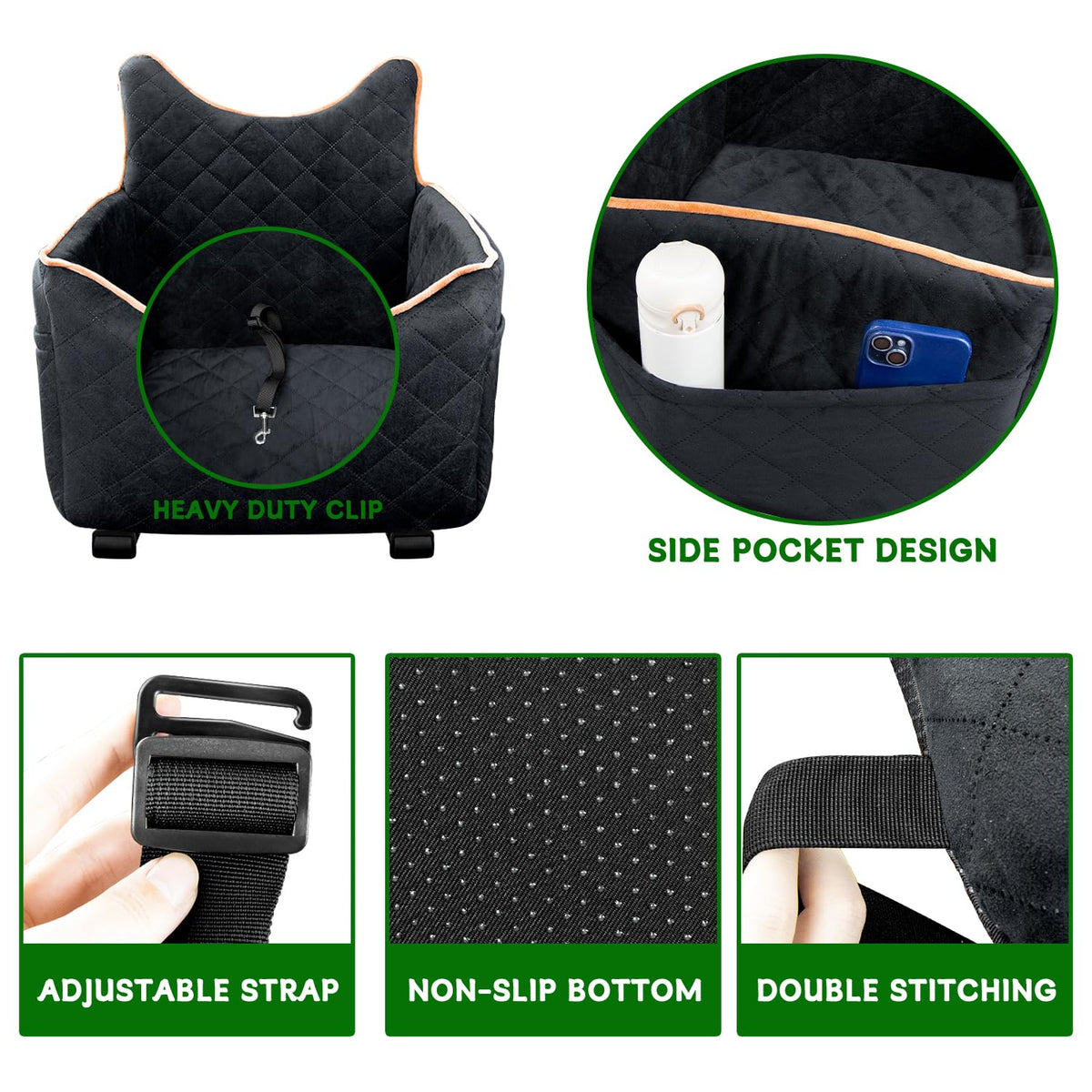 Urgown seat with flippable bottom for simple installation.