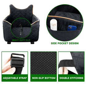 Urgown seat with flippable bottom for simple installation.