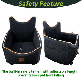Urgown universal golf cart dog seat reversible bottom used for easy installation.