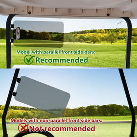 Urgown UV-blocking visor shields eyes during bright rounds.